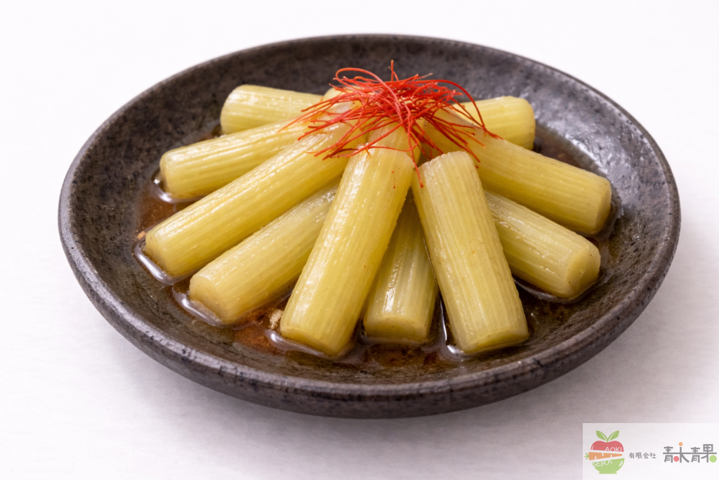 ふきの煮物 だしで煮た春の料理