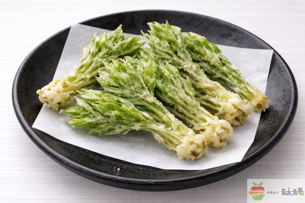 コシアブラ天ぷら 山菜 天ぷら 春の山菜料理