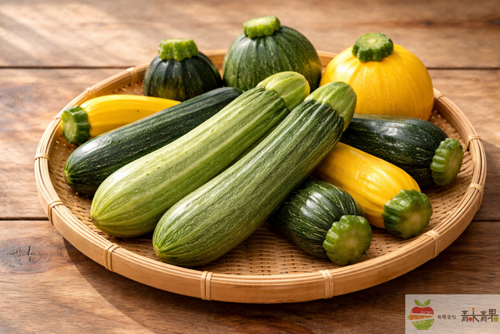 ズッキーニ 長野 野菜 仕入れ 旬 夏野菜